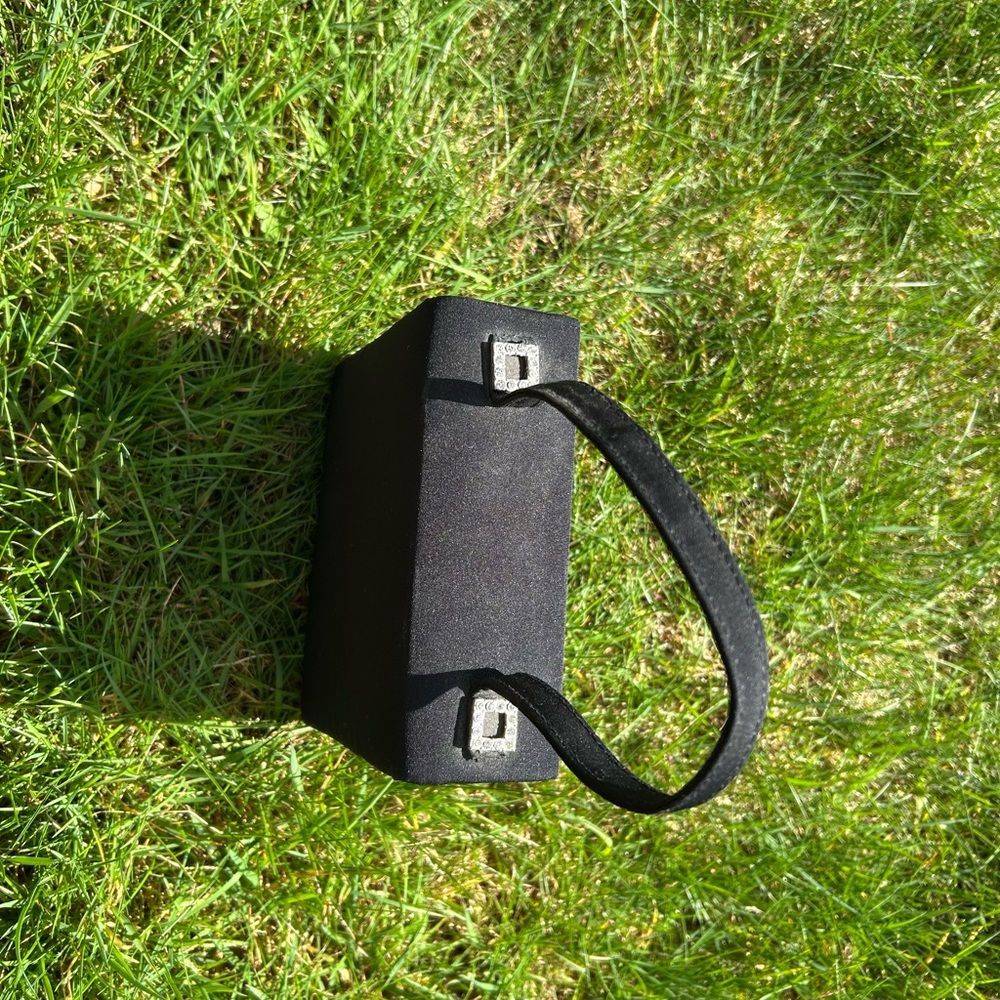 Black Mini bag With Rhinestones
